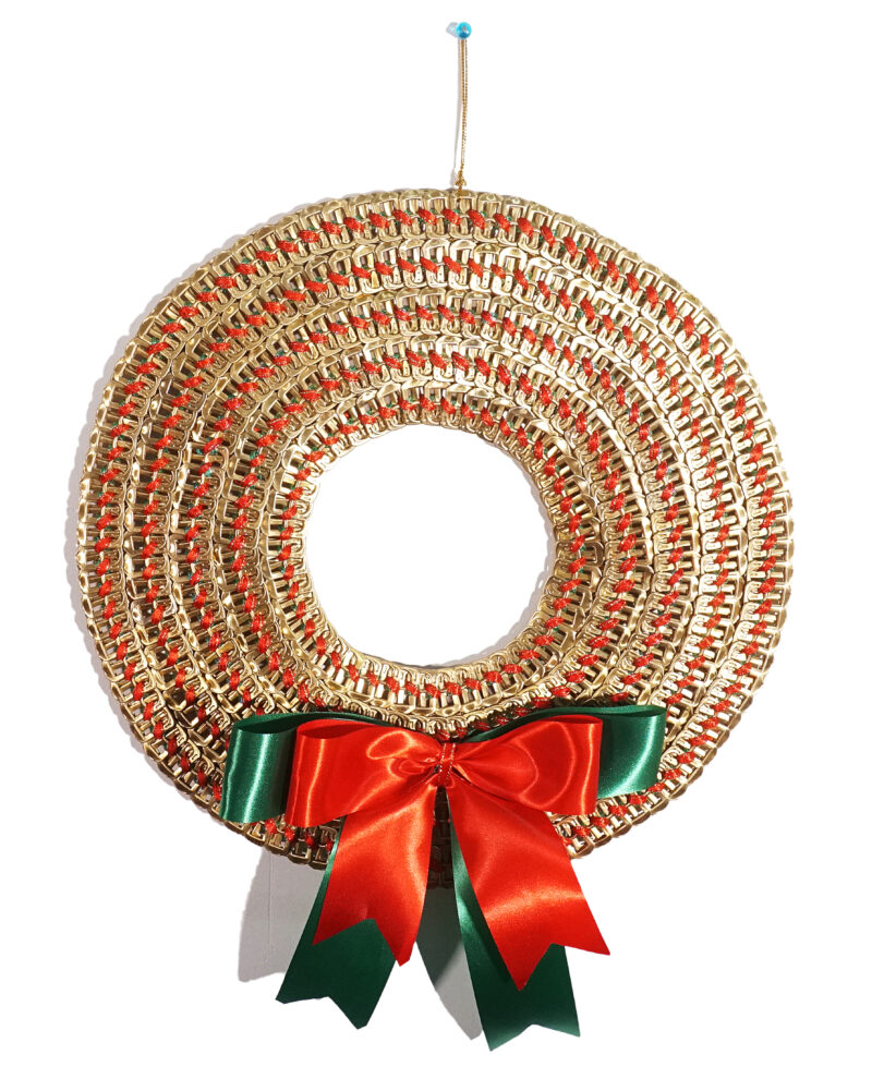 NEW XL Ring Pull Christmas Wreath - Image 3