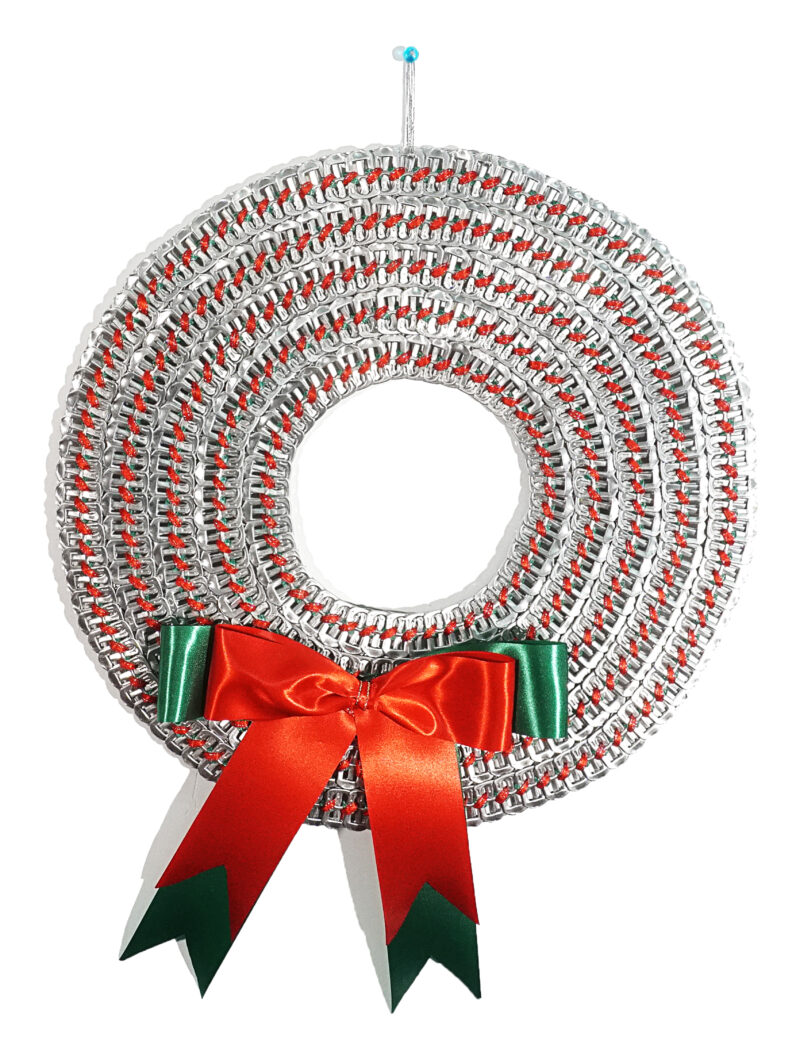 NEW XL Ring Pull Christmas Wreath - Image 2