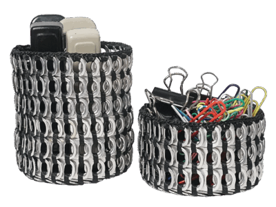 Staple Holder and Paper Clip Holder-set of 2